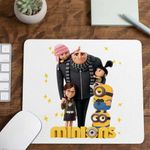PC, gaming si accesorii - Periferice PC - Mousepad - Mousepad Despicable Me Family Minions, 21x19cm - Infinity.ro