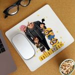PC, gaming si accesorii - Periferice PC - Mousepad - Mousepad Despicable Me Family Minions, 21x19cm - Infinity.ro