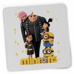 PC, gaming si accesorii - Periferice PC - Mousepad - Mousepad Despicable Me Family Minions, 21x19cm - Infinity.ro