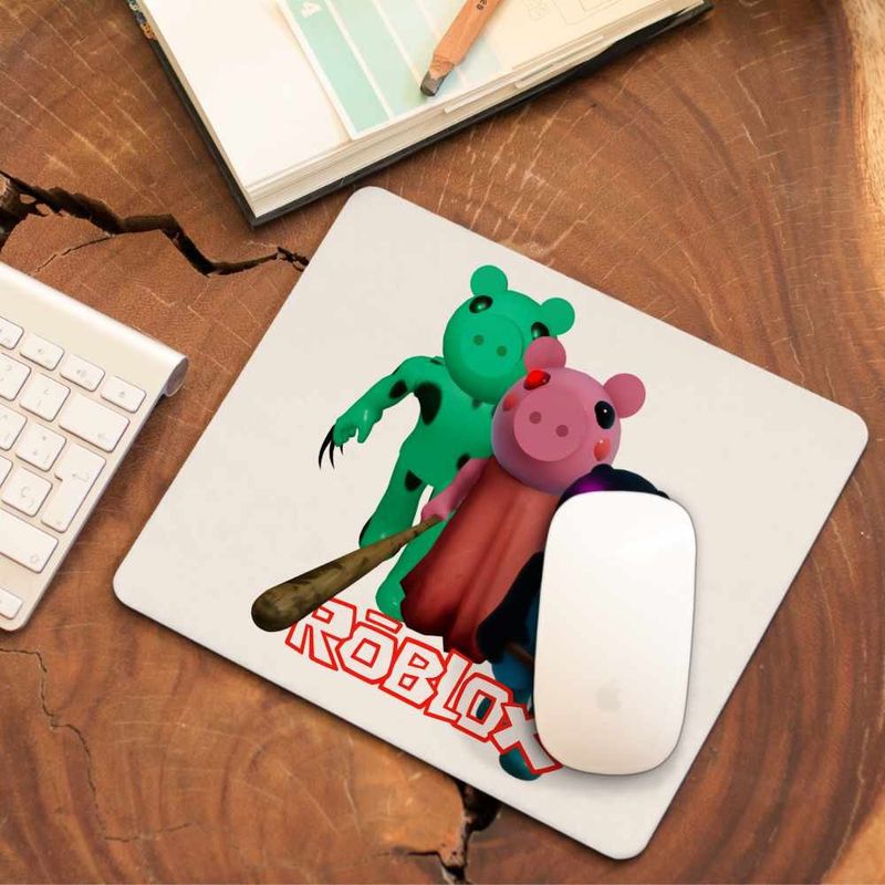 PC, gaming si accesorii - Periferice PC - Mousepad - Mousepad Piggy Dinopiggy Roblox Mimiblue, 21x19cm - Infinity.ro