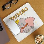 PC, gaming si accesorii - Periferice PC - Mousepad - Mousepad Dumbo Elefant Circ Zburator Urechi Mari, 21x19cm - Infinity.ro