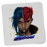 PC, gaming si accesorii - Periferice PC - Mousepad - Mousepad Arcane Jinx Vi Runeterra, 21x19cm - Infinity.ro