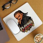 PC, gaming si accesorii - Periferice PC - Mousepad - Mousepad Playboi Carti RIP, 21x19cm - Infinity.ro