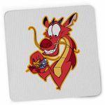 PC, gaming si accesorii - Periferice PC - Mousepad - Mousepad Mulan Mushu Crikee, 21x19cm - Infinity.ro