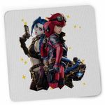PC, gaming si accesorii - Periferice PC - Mousepad - Mousepad Jinx Vi Deadpool Arcane Runeterra, 21x19cm - Infinity.ro