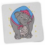 PC, gaming si accesorii - Periferice PC - Mousepad - Mousepad Dumbo Mama Jumbo Circ Clovn, 21x19cm - Infinity.ro