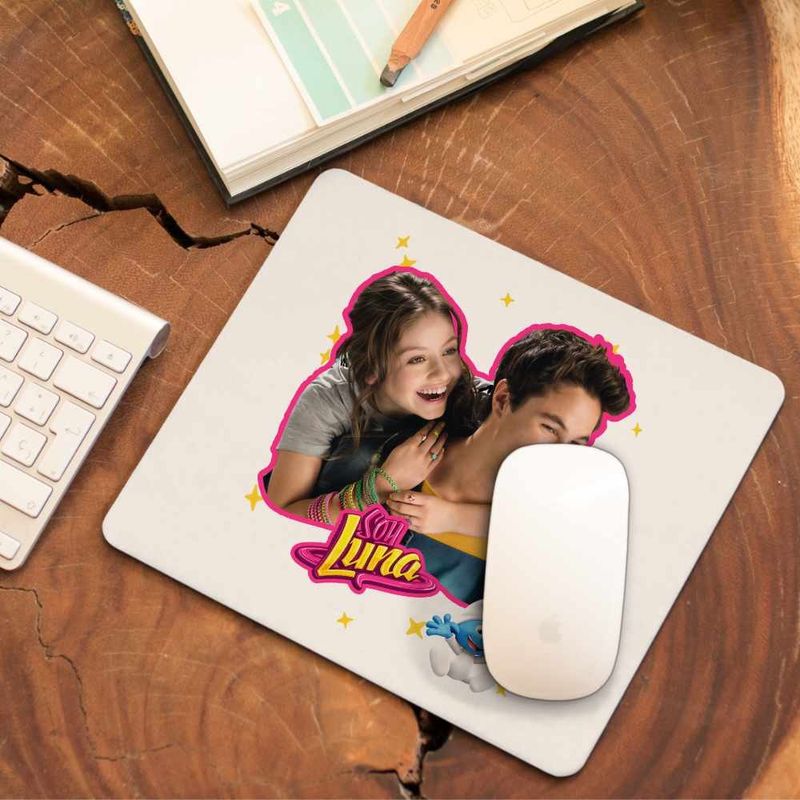 PC, gaming si accesorii - Periferice PC - Mousepad - Mousepad Soy Luna Simon Love Valente, 21x19cm - Infinity.ro
