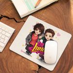PC, gaming si accesorii - Periferice PC - Mousepad - Mousepad Soy Luna Boys Chibi, 21x19cm - Infinity.ro