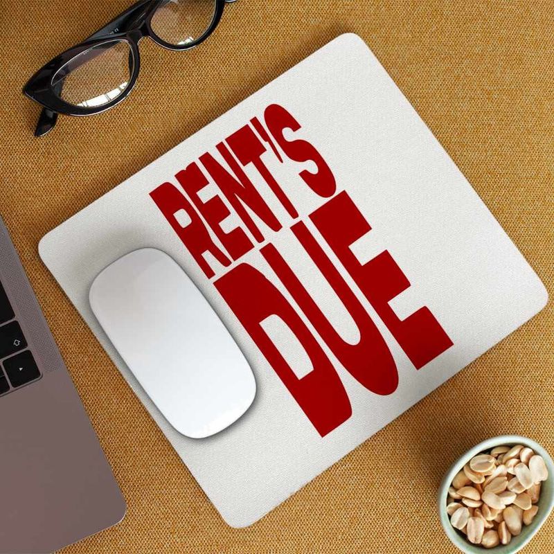 PC, gaming si accesorii - Periferice PC - Mousepad - Mousepad Nemzzz Rent Due, 21x19cm - Infinity.ro