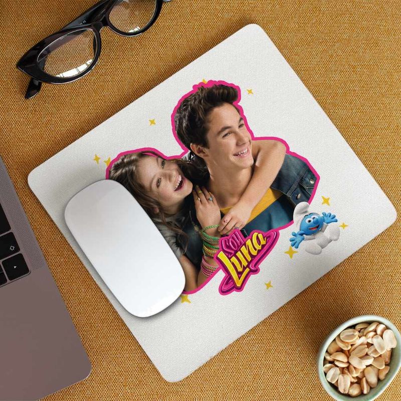 PC, gaming si accesorii - Periferice PC - Mousepad - Mousepad Soy Luna Simon Love Valente, 21x19cm - Infinity.ro