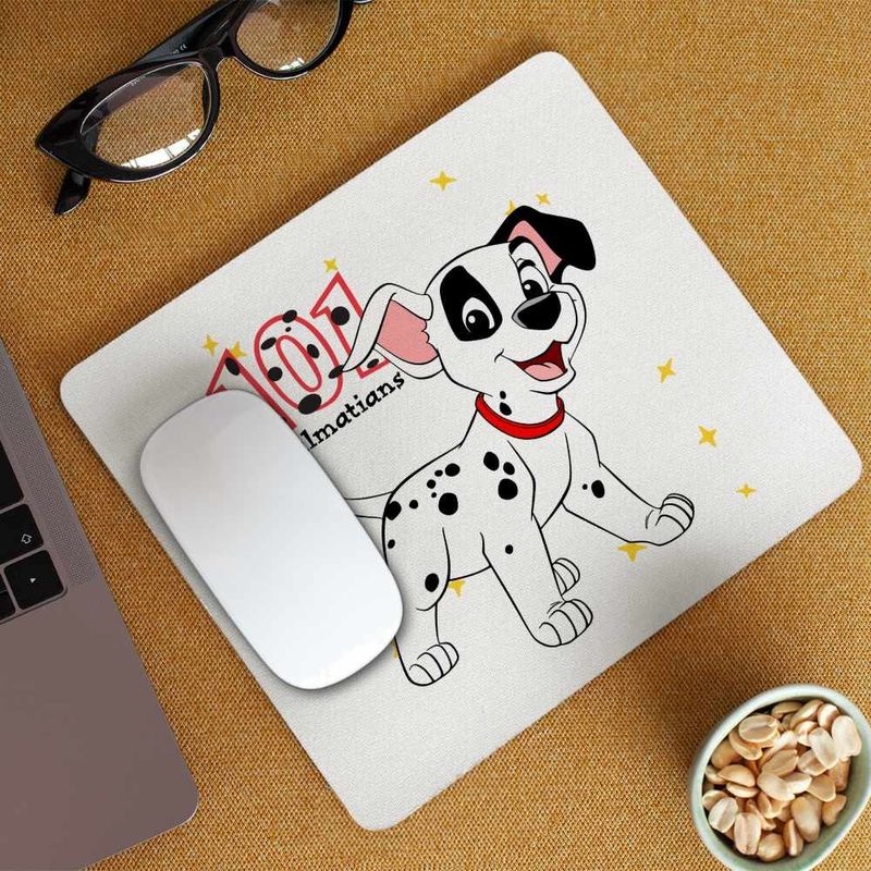 PC, gaming si accesorii - Periferice PC - Mousepad - Mousepad 101 Dalmatieni Patch Catelus Dalmatian, 21x19cm - Infinity.ro