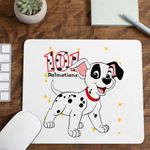 PC, gaming si accesorii - Periferice PC - Mousepad - Mousepad 101 Dalmatieni Patch Catelus Dalmatian, 21x19cm - Infinity.ro