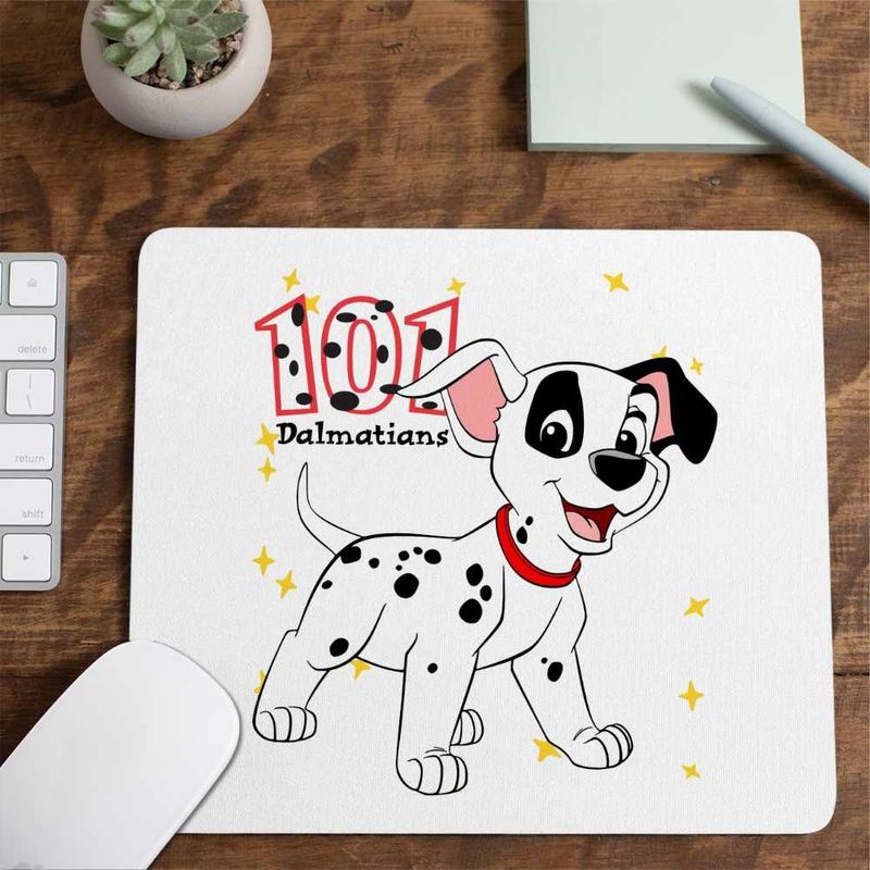 PC, gaming si accesorii - Periferice PC - Mousepad - Mousepad 101 Dalmatieni Patch Catelus Dalmatian, 21x19cm - Infinity.ro