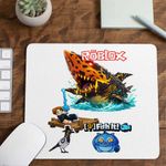 PC, gaming si accesorii - Periferice PC - Mousepad - Mousepad Roblox Fish it Dark Shark Sea Monster, 21x19cm - Infinity.ro