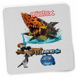 PC, gaming si accesorii - Periferice PC - Mousepad - Mousepad Roblox Fish it Dark Shark Sea Monster, 21x19cm - Infinity.ro