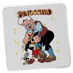 PC, gaming si accesorii - Periferice PC - Mousepad - Mousepad Pinocchio Geppetto Jiminy, 21x19cm - Infinity.ro