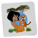 PC, gaming si accesorii - Periferice PC - Mousepad - Mousepad Cartea Junglei Mowgli Baby Tiger, 21x19cm - Infinity.ro