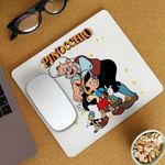 PC, gaming si accesorii - Periferice PC - Mousepad - Mousepad Pinocchio Geppetto Jiminy, 21x19cm - Infinity.ro