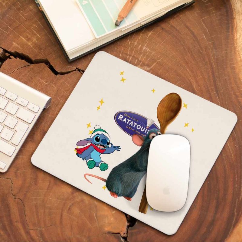 PC, gaming si accesorii - Periferice PC - Mousepad - Mousepad Ratatouille Chef Remy Soricel Bucatar, 21x19cm - Infinity.ro