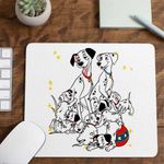 PC, gaming si accesorii - Periferice PC - Mousepad - Mousepad 101 Dalmatieni Pongo Perdita Joaca Catelusi, 21x19cm - Infinity.ro