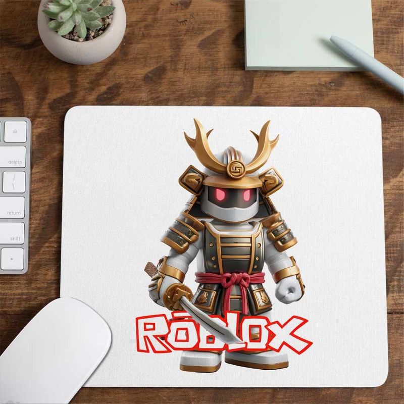 PC, gaming si accesorii - Periferice PC - Mousepad - Mousepad Roblox Samurai, 21x19cm - Infinity.ro