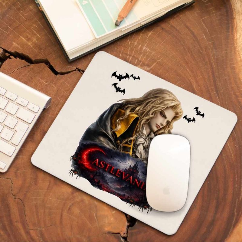 PC, gaming si accesorii - Periferice PC - Mousepad - Mousepad Castlevania Dracula Alucard, 21x19cm - Infinity.ro