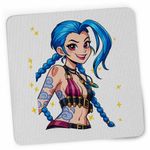 PC, gaming si accesorii - Periferice PC - Mousepad - Mousepad Jinx Arcane Runeterra, 21x19cm - Infinity.ro
