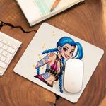 PC, gaming si accesorii - Periferice PC - Mousepad - Mousepad Jinx Arcane Runeterra, 21x19cm - Infinity.ro