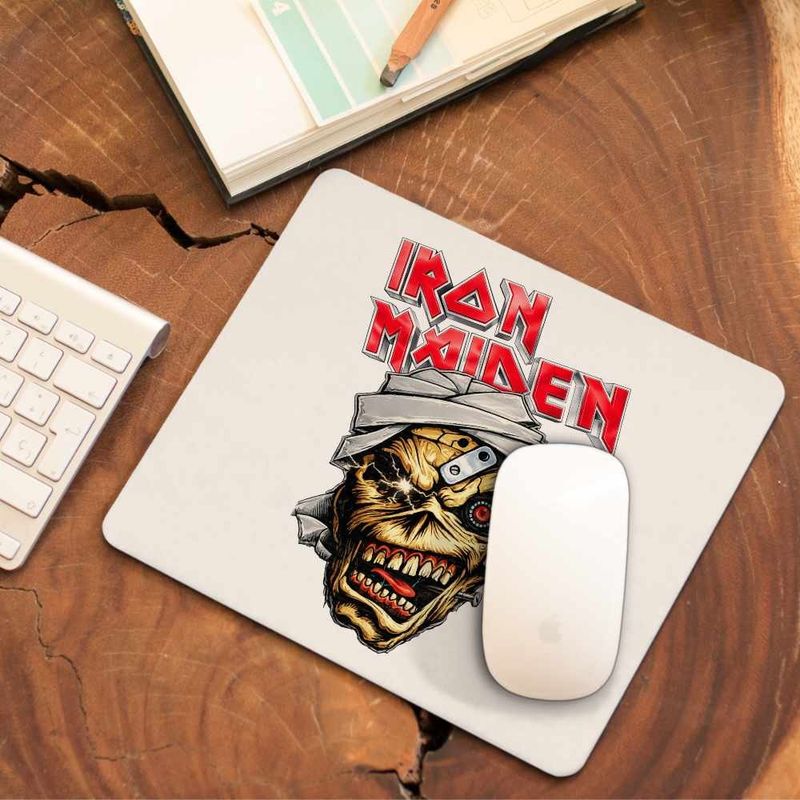 PC, gaming si accesorii - Periferice PC - Mousepad - Mousepad Iron Maiden Mummy Heavy Metal, 21x19cm - Infinity.ro