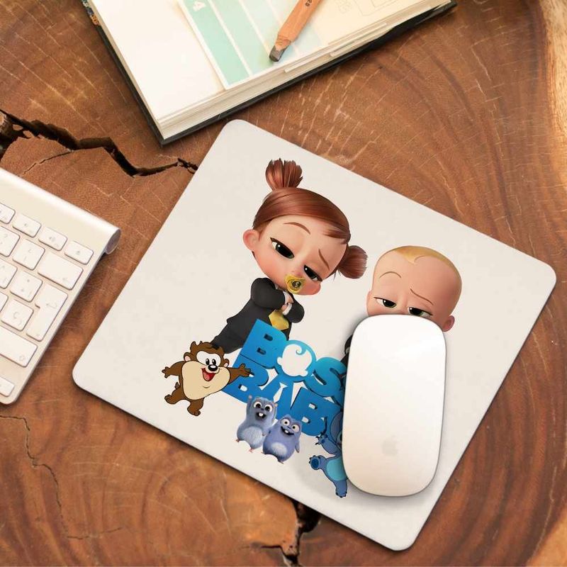 PC, gaming si accesorii - Periferice PC - Mousepad - Mousepad Boss Baby Tina Team CEO, 21x19cm - Infinity.ro