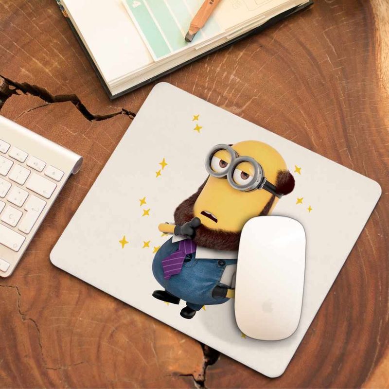 PC, gaming si accesorii - Periferice PC - Mousepad - Mousepad Minions Filozof Profesor Despicable, 21x19cm - Infinity.ro