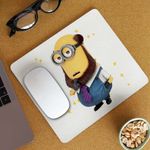 PC, gaming si accesorii - Periferice PC - Mousepad - Mousepad Minions Filozof Profesor Despicable, 21x19cm - Infinity.ro
