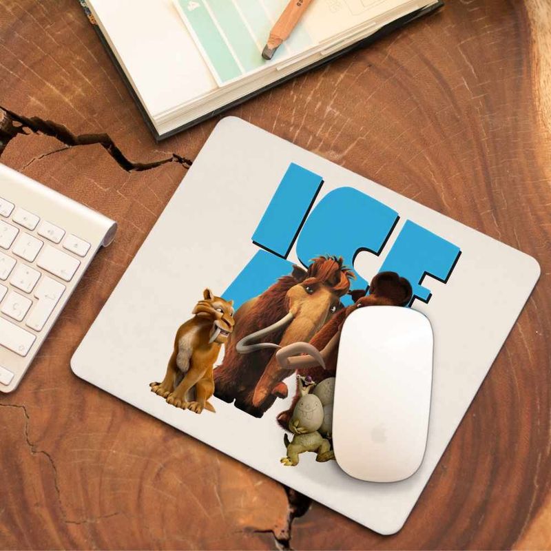 PC, gaming si accesorii - Periferice PC - Mousepad - Mousepad Ice Age Manny Crazy Times, 21x19cm - Infinity.ro