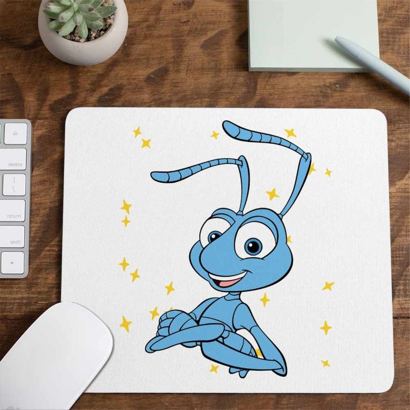 PC, gaming si accesorii - Periferice PC - Mousepad - Mousepad A Bugs Life Flik Furnica, 21x19cm - Infinity.ro