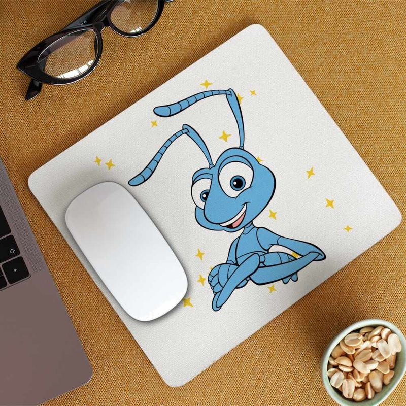 PC, gaming si accesorii - Periferice PC - Mousepad - Mousepad A Bugs Life Flik Furnica, 21x19cm - Infinity.ro