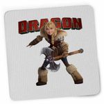 PC, gaming si accesorii - Periferice PC - Mousepad - Mousepad Astrid Vikings Warrior How to train your dragon, 21x19cm - Infinity.ro