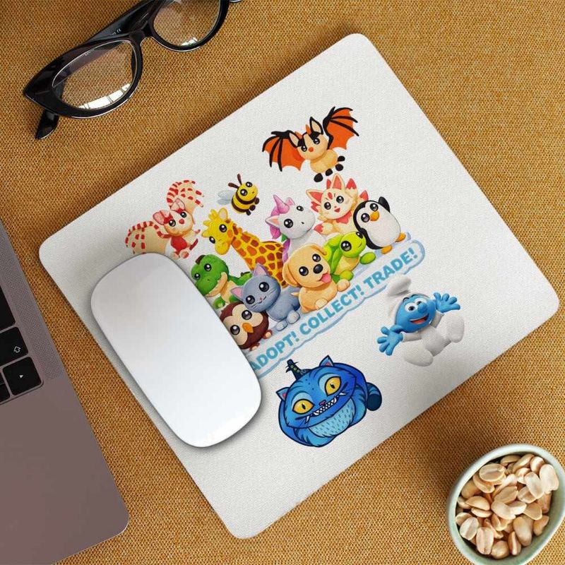 PC, gaming si accesorii - Periferice PC - Mousepad - Mousepad Adopt Me Legendary Dragons Roblox, 21x19cm - Infinity.ro