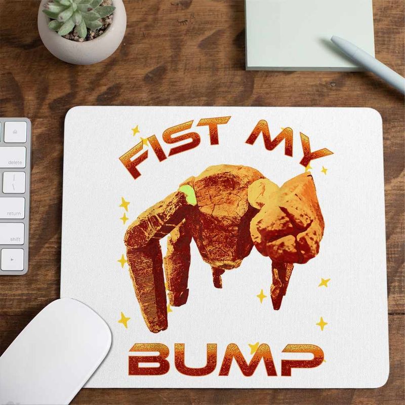 PC, gaming si accesorii - Periferice PC - Mousepad - Mousepad Project Hail Mary Rocky Fist My Bump Eridian Alien Engineer, 21x19cm - Infinity.ro