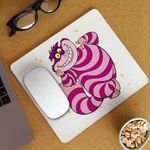 PC, gaming si accesorii - Periferice PC - Mousepad - Mousepad Alice Tara Minunilor Pisica Cheshire, 21x19cm - Infinity.ro