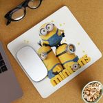 PC, gaming si accesorii - Periferice PC - Mousepad - Mousepad Minions Team Despicable Minioni, 21x19cm - Infinity.ro