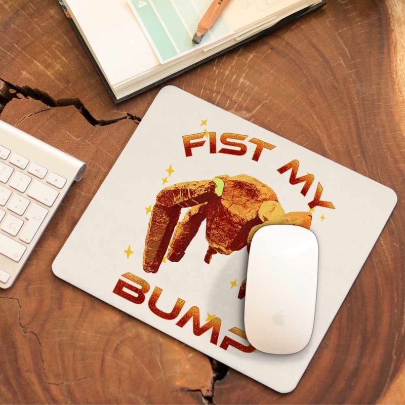 PC, gaming si accesorii - Periferice PC - Mousepad - Mousepad Project Hail Mary Rocky Fist My Bump Eridian Alien Engineer, 21x19cm - Infinity.ro