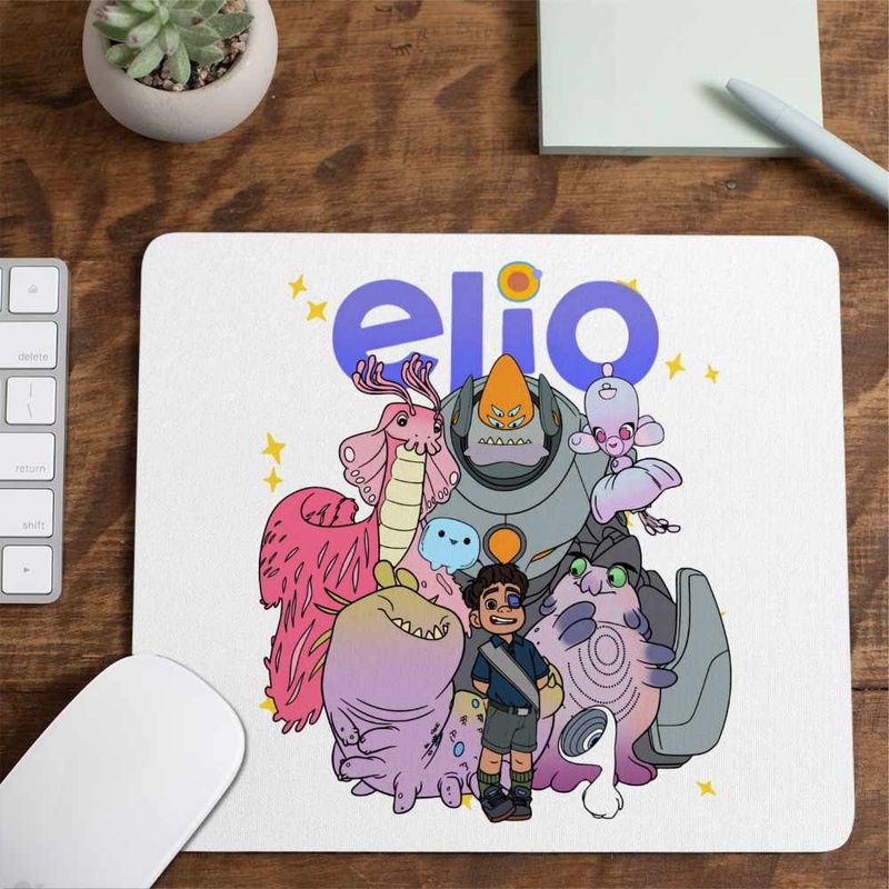 PC, gaming si accesorii - Periferice PC - Mousepad - Mousepad Elio Aliens Dream Team, 21x19cm - Infinity.ro