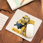 PC, gaming si accesorii - Periferice PC - Mousepad - Mousepad Minions Banana Despicable, 21x19cm - Infinity.ro
