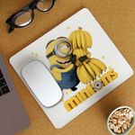 PC, gaming si accesorii - Periferice PC - Mousepad - Mousepad Minions Banana Despicable, 21x19cm - Infinity.ro