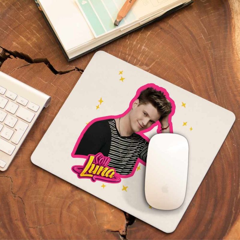 PC, gaming si accesorii - Periferice PC - Mousepad - Mousepad Soy Luna Nicolas Navarro, 21x19cm - Infinity.ro