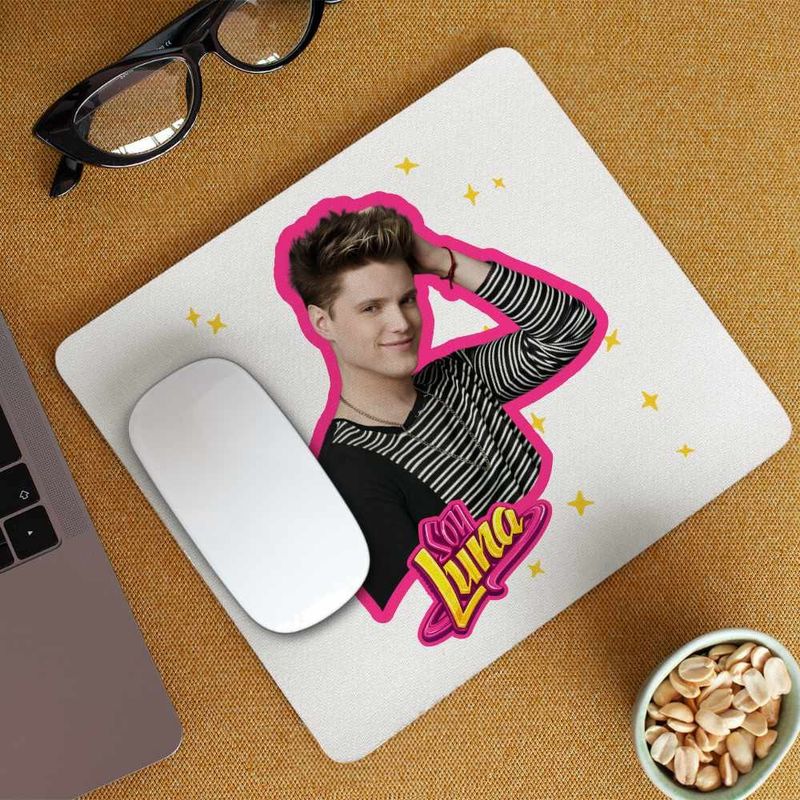 PC, gaming si accesorii - Periferice PC - Mousepad - Mousepad Soy Luna Nicolas Navarro, 21x19cm - Infinity.ro