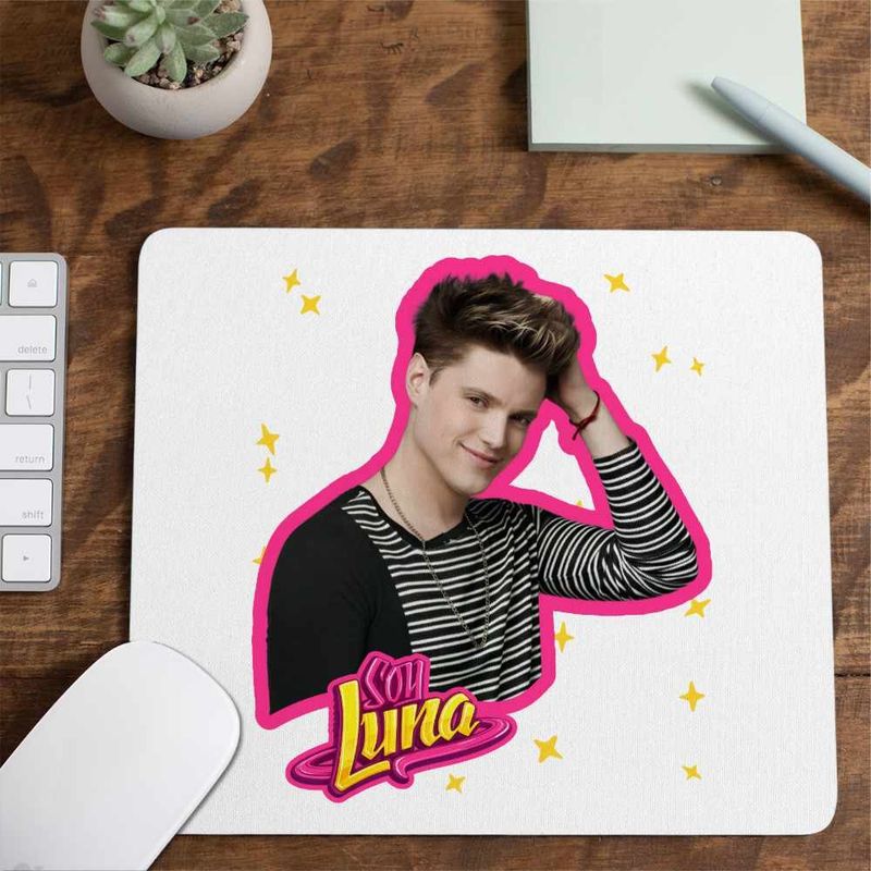 PC, gaming si accesorii - Periferice PC - Mousepad - Mousepad Soy Luna Nicolas Navarro, 21x19cm - Infinity.ro