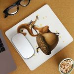 PC, gaming si accesorii - Periferice PC - Mousepad - Mousepad Ice Age Scratte Veverita, 21x19cm - Infinity.ro