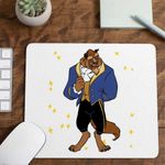 PC, gaming si accesorii - Periferice PC - Mousepad - Mousepad Frumoasa si Bestia Basm, 21x19cm - Infinity.ro