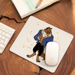 PC, gaming si accesorii - Periferice PC - Mousepad - Mousepad Frumoasa si Bestia Basm, 21x19cm - Infinity.ro